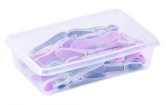 Kolíčky na prádlo 16 ks v krabičce plast