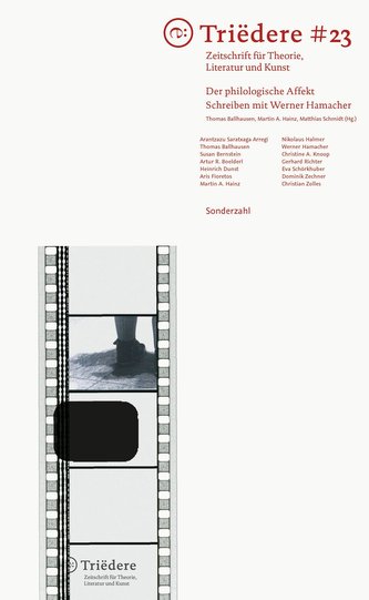 Triëdere #23: Der philologische Affekt
