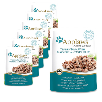 Applaws kapsička Cat Jelly Tuňák s makrelou 16x70g Applaws kapsička Cat Jelly Tuňák s makrelou 16x70g