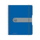 Herlitz - Spirálový blok A5/80 listů, tmavě modrý