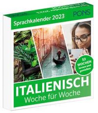 PONS Sprachkalender Italienisch 2023