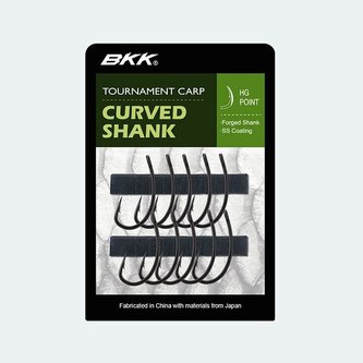 BKK: Háček Curved Shank Velikost 6 10ks