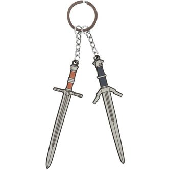 Klíčenka The Witcher 3 Steel n' Silver