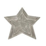 Dřevený podnos hvězda nejmenší D0507/1