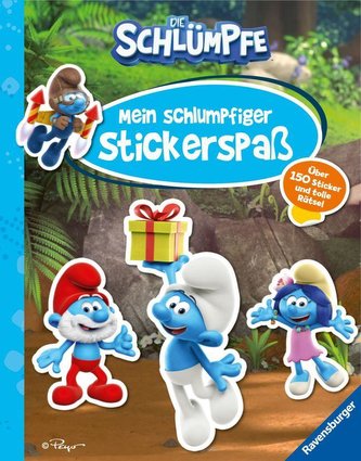 Stickern mit den beliebten Schlümpfen Stickern mit den beliebten Schlümpfen