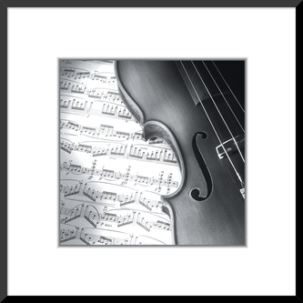 Obraz v rámu MELODY - 40x40 cm Styler