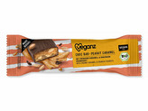 Veganz Čokoládová tyčinka s arašídy a karamelem BIO 50 g