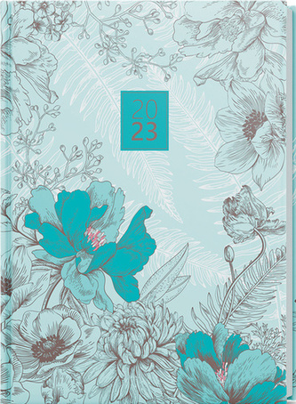 Týdenní diář 2023 Prokop Lamino B6 Světle modrý