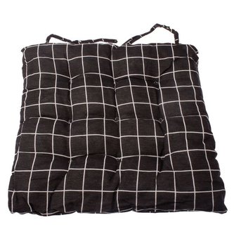 Textilní sedák na židli, 0/100