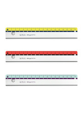 Trojúhelník 25 cm s úhloměrem my.pen