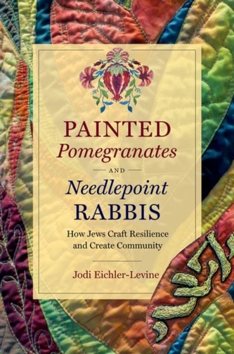 Painted Pomegranates and Needlepoint Rabbis Painted Pomegranates and Needlepoint Rabbis