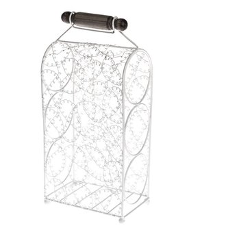 Kovový stojan na víno, 0/12