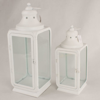 Kovová lucerna - sada 2ks  1/3