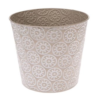 Kovový obal na květináč, 0/48