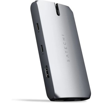 Satechi USB-C On the go Multiport adapter (1xUSB-C PD charging, 1x G.Ethernet,1x 4K HDMI,1x VGA,1x U