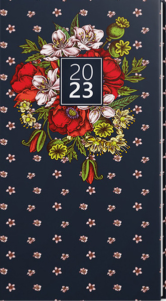 Týdenní diář 2023 Jakub Lamino kapesní Tmavý