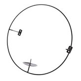 Kovový nástěnný svícen, 0/30