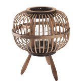 Bambusová lucerna se sklem, 0/12