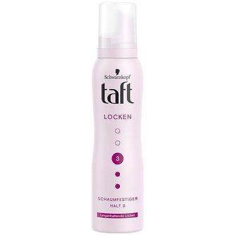 Taft pěnové tužidlo Locken pro kudrnaté vlasy extra stark síla 3 150ml