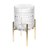 Svícen (kov, sklo), 0/12