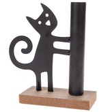 Kovový svícen - kočka, 4/32