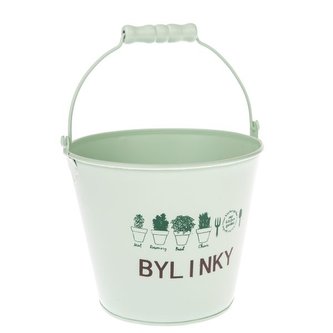 Kovový obal na květináč, 0/80