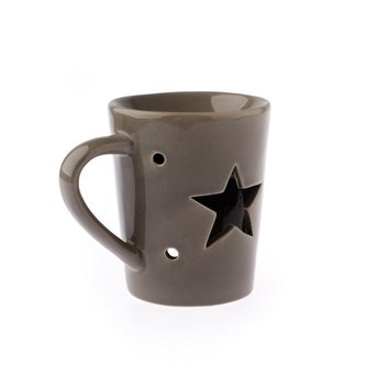 Keramická aromalampa s hvězdou, 6/36