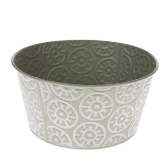 Kovový obal na květináč, 0/80