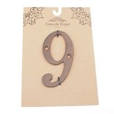 Litinové číslo "9", 10/100