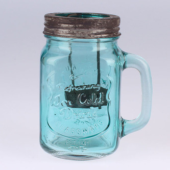 Skleněný svícen, 0/24