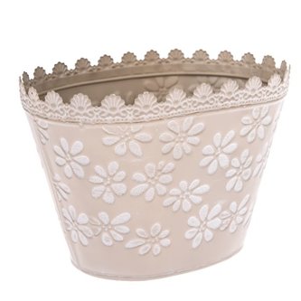 Kovový obal na květináč, 0/80