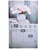 Nástěnný kalendář  s LED, 0/16