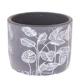 Betonový obal na květináč v kovovém stojanu, 0/24