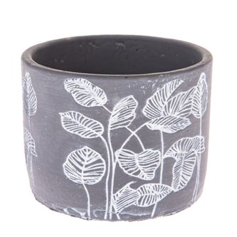 Betonový obal na květináč v kovovém stojanu, 0/24