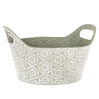 Kovový obal na květináč, 0/60