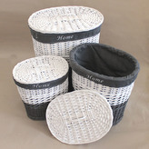 Koš na prádlo - sada 3ks, 0/1