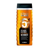Elkos Men Power energy sprchový gel s mentolem 5v1 300ml