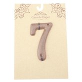 Litinové číslo "7", 10/60