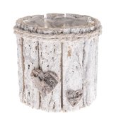 Dřevěný obal na květináč s PVC, 0/24