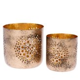 Kovový svícen - sada 2 ks, 6/24