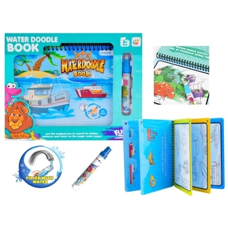 Malování vodou - knížka more