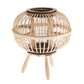 Bambusová lucerna se sklem, 0/12