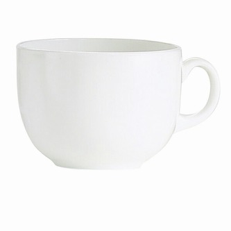 Hrnek sklo/porcelán  JUMBO 720ml bílý