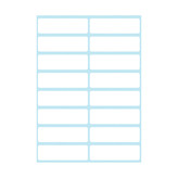 Etikety kancelářské bílé 19 x 50 mm