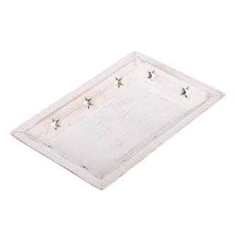 Dřevěný podnos s hvězdami, 0/144