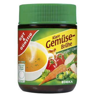 GG Zeleninový vývar čirý 140g na 7l vývaru