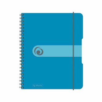 Herlitz - Spirálový blok A5/80 listů, světle modrý