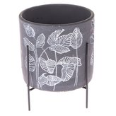 Betonový obal na květináč v kovovém stojanu, 0/12