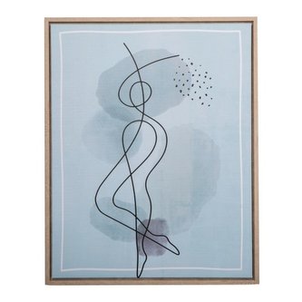 Obraz na plátně v rámu, 0/12