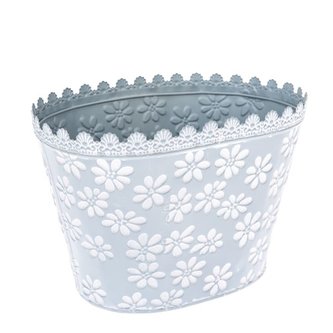 Kovový obal na květináč, 0/60